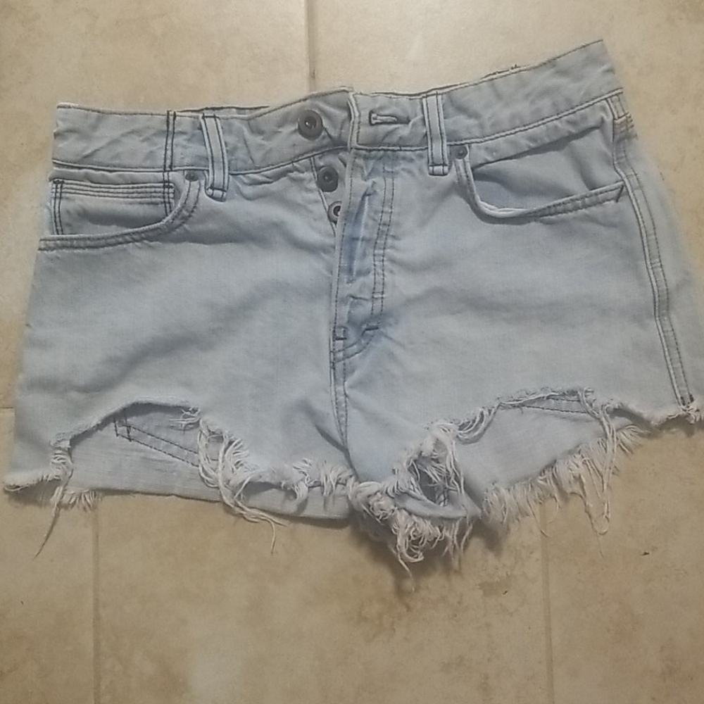 Free People shirt jeans size 27